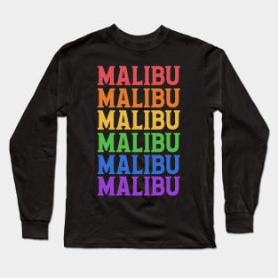 CHRISTMAS IN MALIBU Long Sleeve T-Shirt